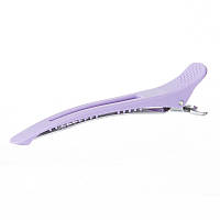 Кліпси-затискачі для волосся Hots Professional Dag Pastel Violet 11 см, 6 шт (HP99002P-VT)