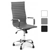 Кресло офисное Just Sit Exclusive компьютерное рабочее для руководителя дома офиса V_1447 Серый