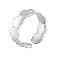Серебряное кольцо ortex с без камней, вес изделия 3,85 гр (2101116) 17 размер