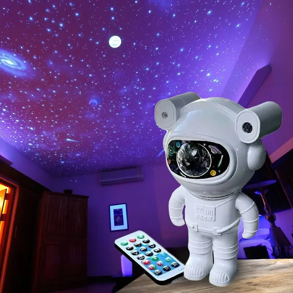 Проектор звездного неба астронавт ночник звездного неба космонавт с пультом - фото 2 - id-p2088810929