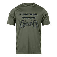 ФУТБОЛКА FINNTRAIL ATV SKULL КОЛІР KHAKI
