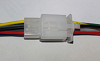 Соединитель автомобильного жгута 6Pin Dj7021-2.8mm с кабелем (пара)