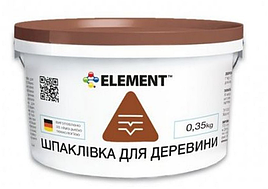 Шпаклівка акрилова для дерева ELEMENT (Біла) 0.35 кг