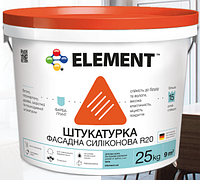 Штукатурка фасадна ELEMENT R20 "Дубова кора" (Україна) 25 кг