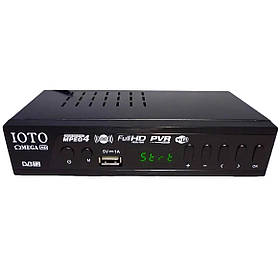 Цифрова приставка для телевізора IOTO 2558 DVB-T2 WiFi IPTV HDMI USB (3_04422)