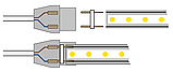 Кабель PROLUM™ для підключення LED стрічки 220V - 8ММ, фото 3