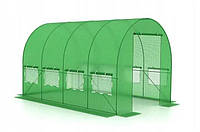 Садовая теплица, парник с окнами Just Garden 7 м² 300 x 250 см (зеленая)