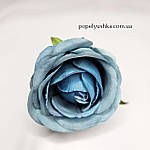 Головка троянди " Зефірка" синя 5 см, фото 2