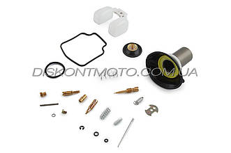 Ремкомплект карбюратора 4T GY6 125/150 китайський скутер (основна мембрана 22mm) VDK