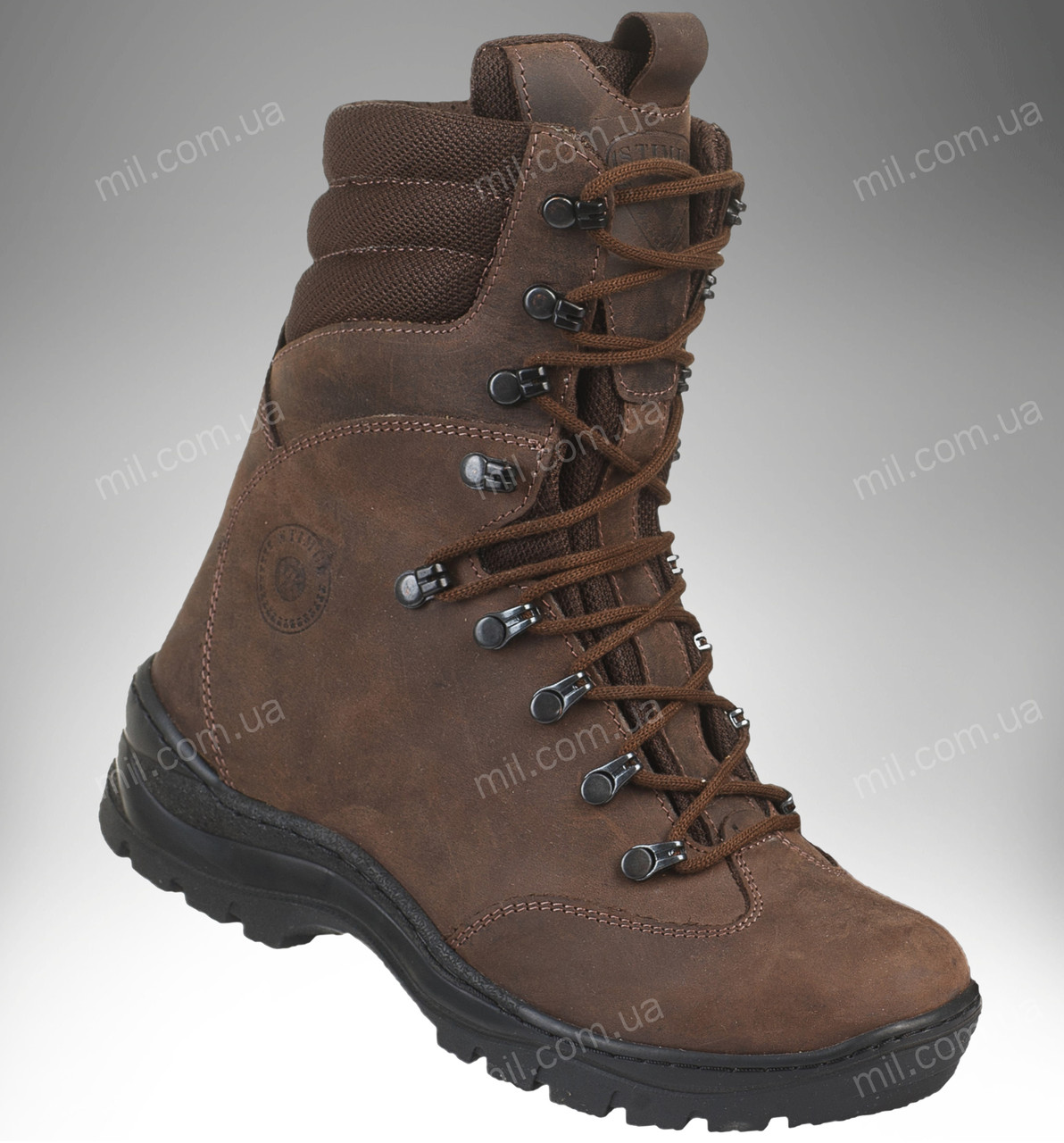 Берці тактичні зимові / армійське, утеплене спец взуття OMEGA (dark brown)