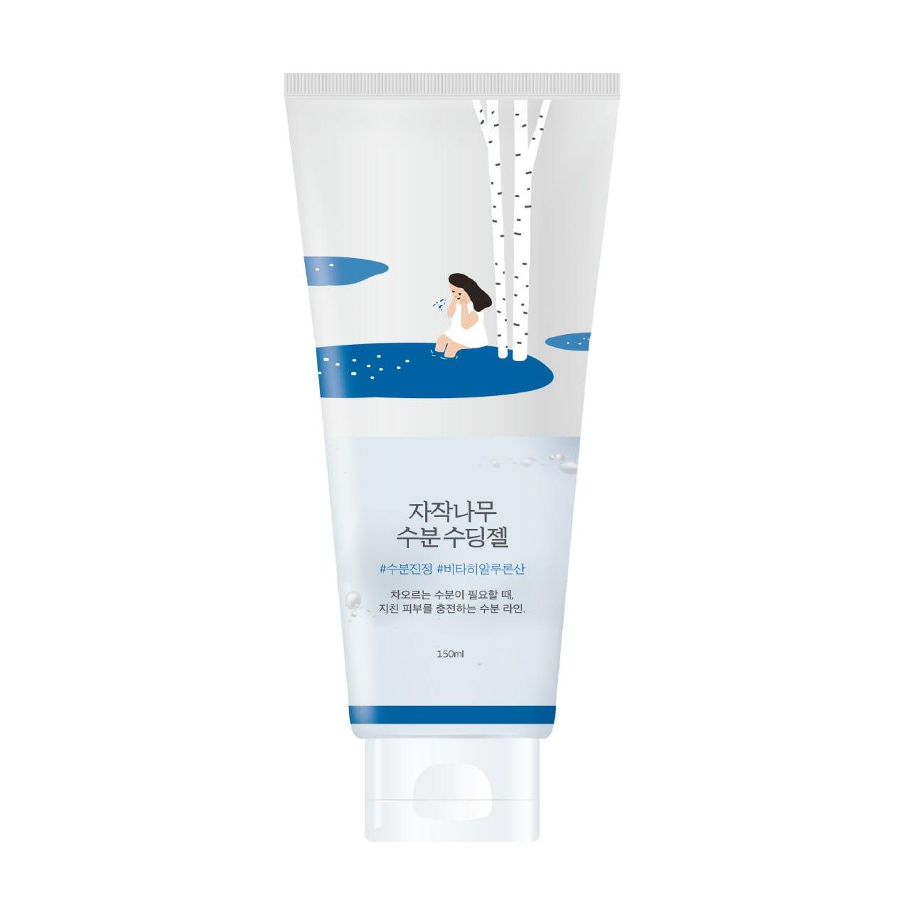 Гель заспокійливий з березовим соком ROUND LAB Birch Juice Moisturizing Soothing Gel, 150 мл