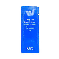 Сировотка зволожуюча з морською водою PURITO Deep Sea Droplet Serum Sample (тестер), 1 мл