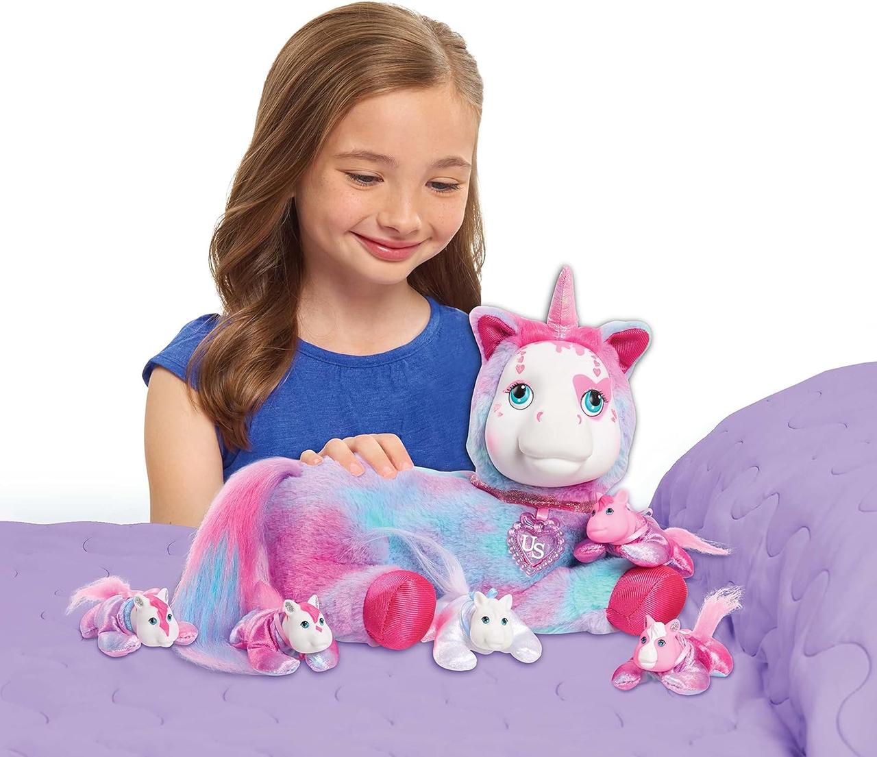 Игрушка беременный единорог Лола с сюрпризом Unicorn Surprise Plush Lola 42570 оригинал - фото 3 - id-p504451831