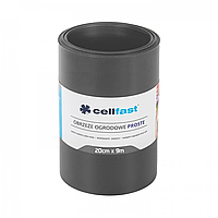 Садовий газонний бордюр Cellfast 20см x 9м графіт