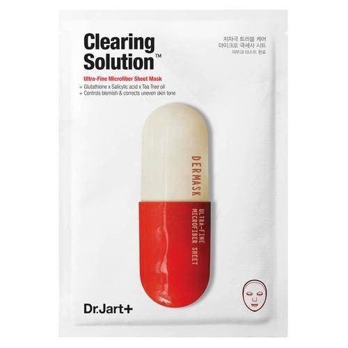 Маска тканинна для очищення проблемної шкіри Dr.Jart+ Dermask Micro Jet Clearing Solution, 27 г