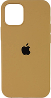 Чехол Silicone Case iPhone 12/Pro 6.1'' золотой (gold)