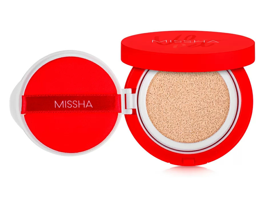Кушон з матовим фінішем Missha Velvet Finish Cushion SPF50+/PA+++ №21 світлий беж, 15 мл