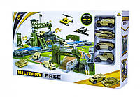 Детский игровой набор Военная База Military P881-A с машинками и танками 0201 Топ !
