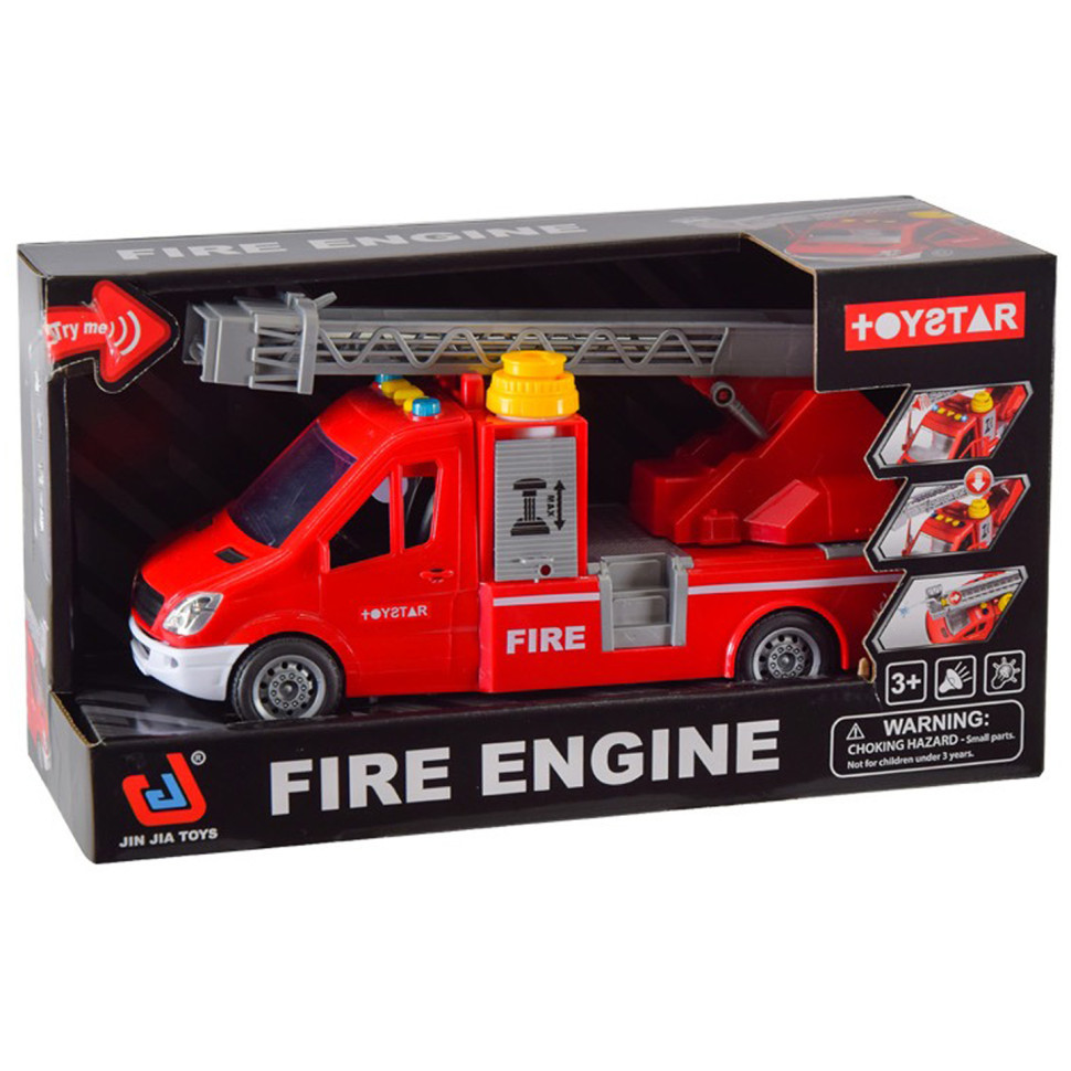 Машина пожежна іграшкова 666-68P 0201 Топ!