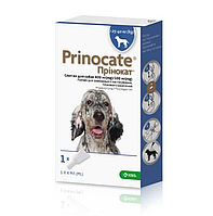 Капли на холку против блох и глистов Prinocate для собак весом от 25 до 40 кг ЦЕНА ЗА 1 ШТ