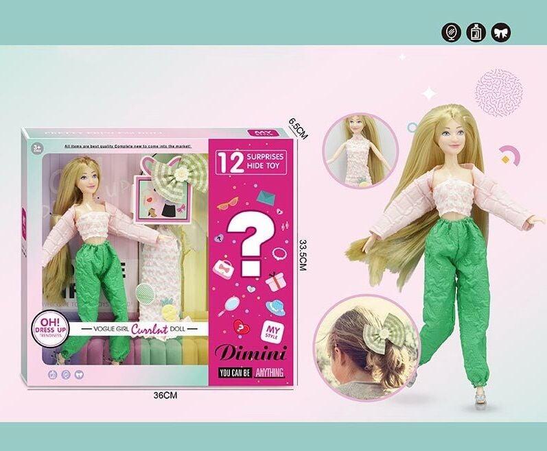 Лялька (шарнірне з'єднання суглобів, висота 30 см, додаткові аксесуари, в коробці) DMN 02 A, фото 1