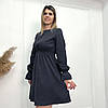 Вельветова сукня із завищеною талією "Wesley" оптом | Батал, фото 10