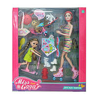 Кукла Sasha (дочь, съемная одежда и обувь, подвижные руки и ноги, высота 30 и 15 см, в коробке) 51810