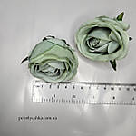 Головка троянди " Зефірка" м'ятна 5 см, фото 5
