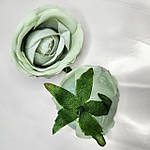 Головка троянди " Зефірка" м'ятна 5 см, фото 4