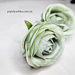 Головка троянди " Зефірка" м'ятна 5 см, фото 2