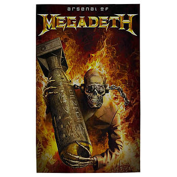 Прапор Megadeth "Arsenal", без отворів sfc-031