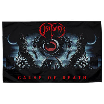 Прапор Obituary "Cause of Death", без отворів sfc-032