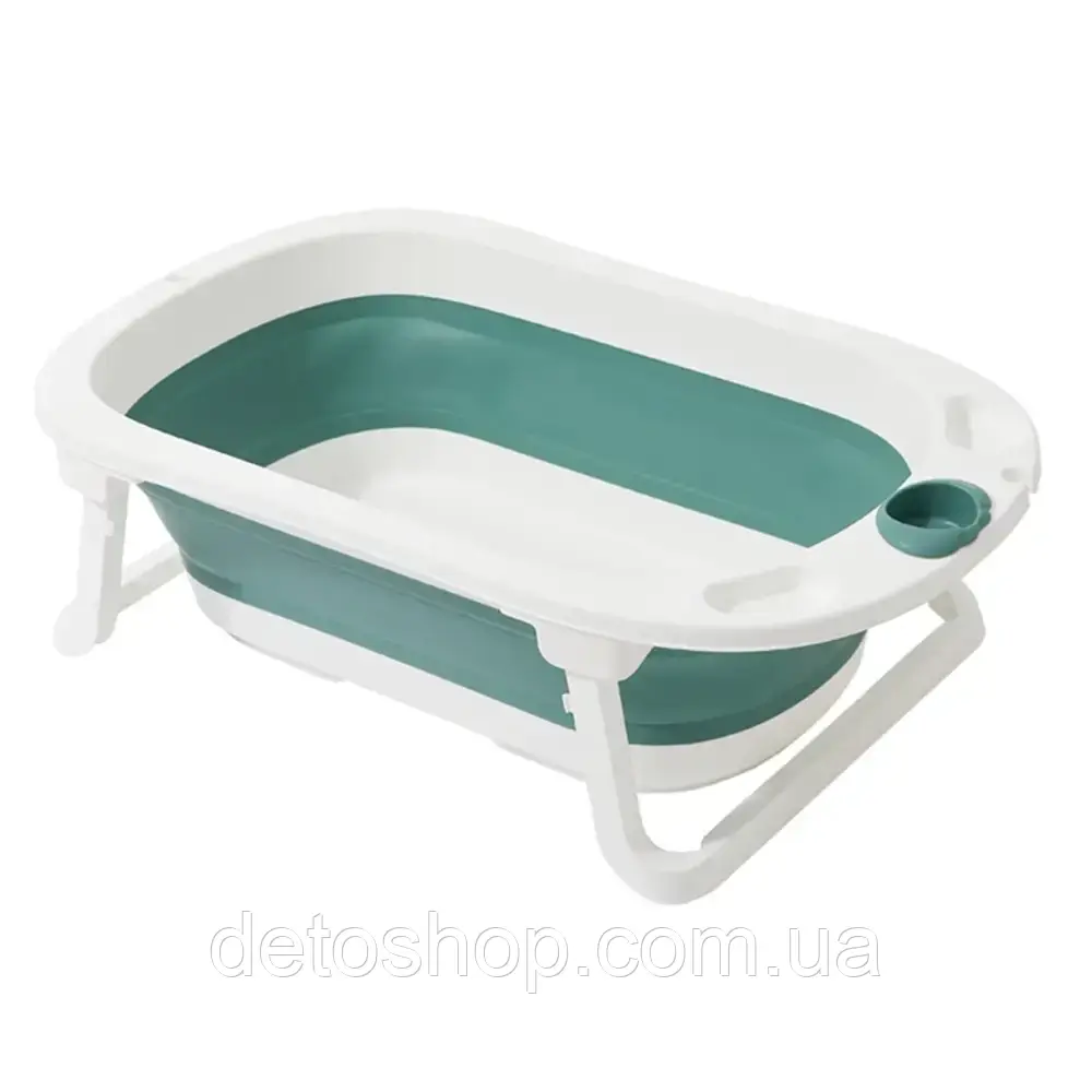 Ванночка складна El Camino  ME 1139 Bath Sprinkle deep green Зелений