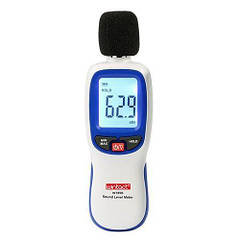 Цифровий шумомір вимірювач рівня шуму від 30 до 130 дб 177x56xЗ6 мм Wintact 1602203