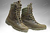 Берці демісезонні тактичні на мембрані / міжсезонне тактичне спец взуття зі шкіри OMEGA Stimul (olive), фото 2