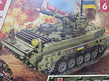 Конструктор IBLOCK PL-920-165 Армія Бойова машина піхоти БМП-1 376 деталей  швидка відправка, фото 2