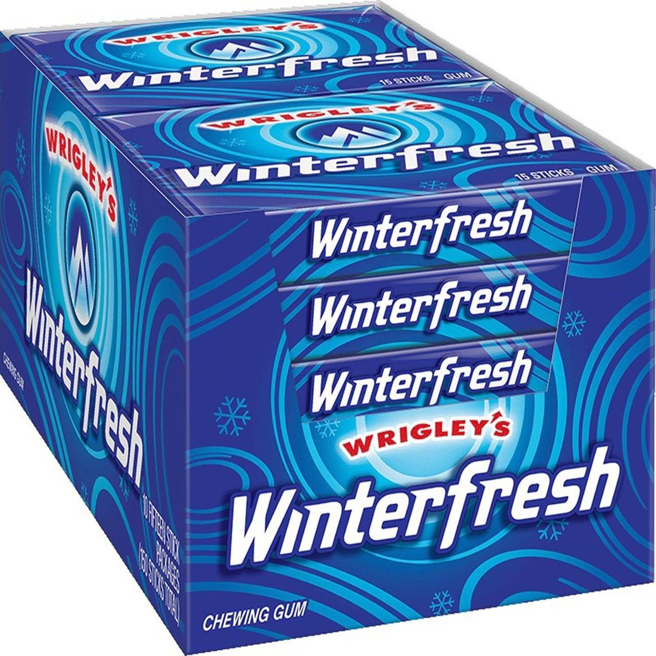 Упаковка жувальних гумок Wrigley's Winterfresh Gum 150шт, фото 1