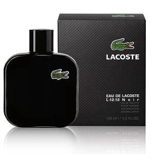 Lacoste Eau De L.12.12. Noir туалетна вода 100 ml. (Лакоста Еау Де Л.12. 12 Нор)