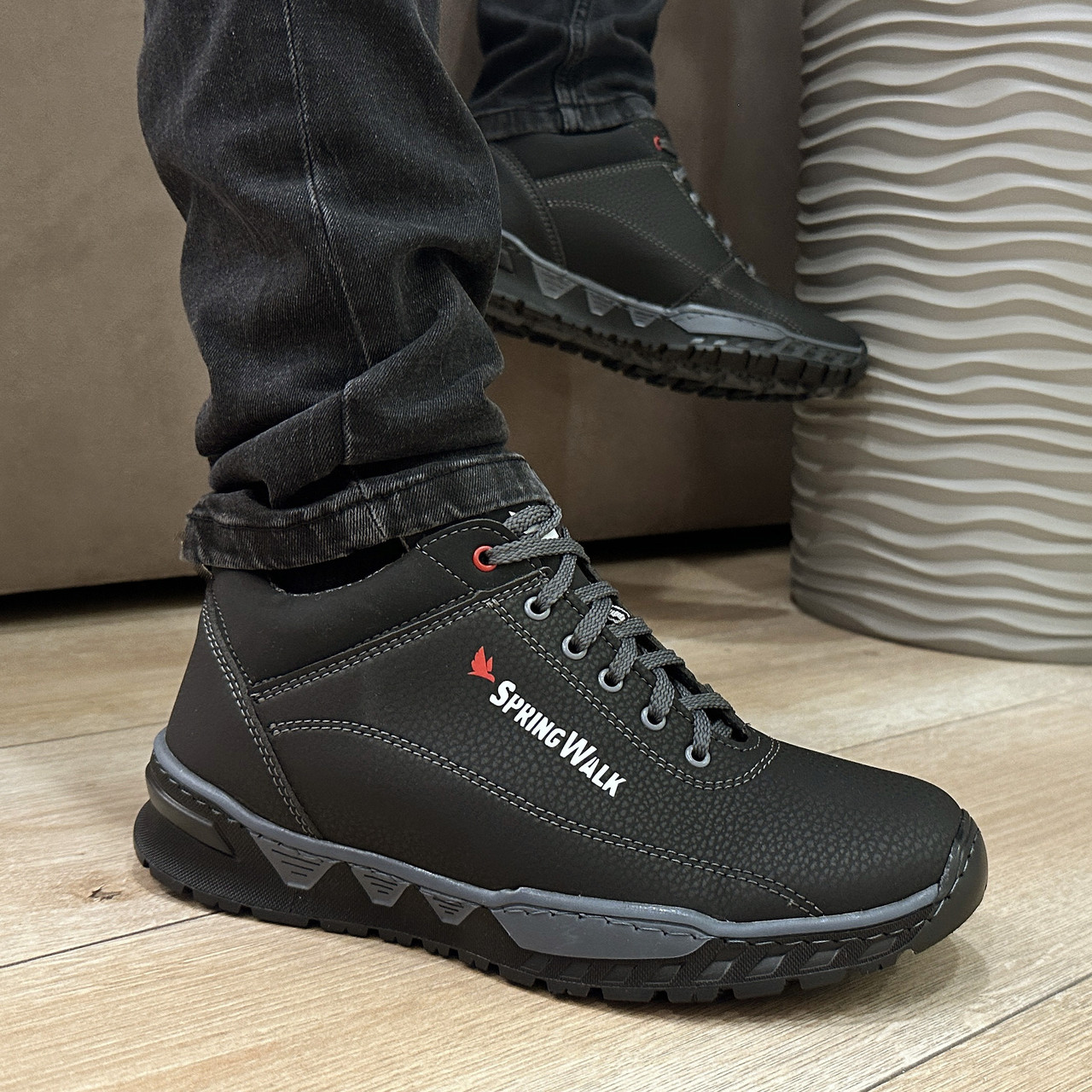 40, 42, 44 р.Кросівки чоловічі весна-осінь (Сгк-10чср), фото 1