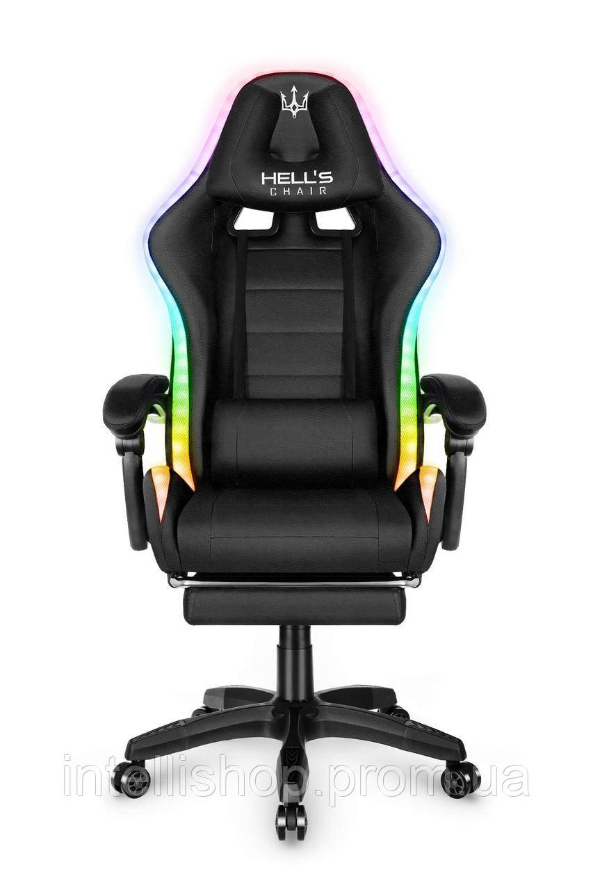 Компьютерное кресло Hell's HC-1039 LED RGB IO, код: 7721341 - фото 6 - id-p2088913356