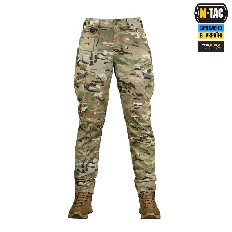 Женские тактические Брюки M-TAC AGGRESSOR LADY, демисезонные пиксельные военные брюки рип-стоп для женщин 26/30 - фото 2 - id-p2088920309