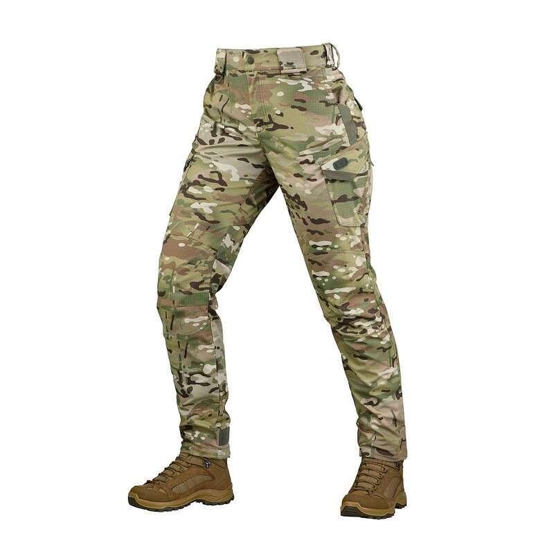 Женские тактические Брюки M-TAC AGGRESSOR LADY, демисезонные пиксельные военные брюки рип-стоп для женщин 26/30 - фото 3 - id-p2088920309