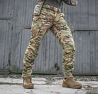 Тактических брюки М-Тас Aggressor Gen.II мультикам (S - 3XL) рип стоп Военные штаны мужские для ЗСУ