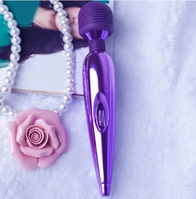 Вібратор для кліторальної стимуляції з регулюванням нахилу та швидкості фіолетовий