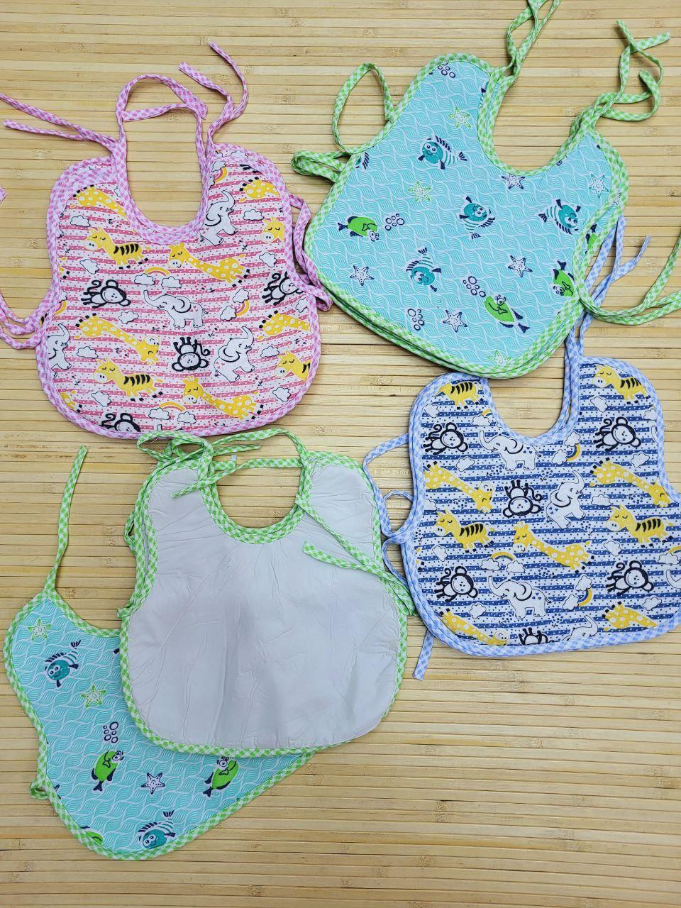 Слюнявчики "ONLUK" непромокаючі на зав'язках; Гурт. Туреччина, фото 1