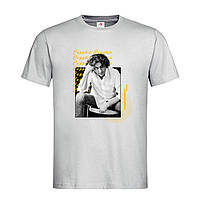 Светло-серая мужская/унисекс футболка С принтом Скрябин (14-2-5-1-світло-сірий меланж)