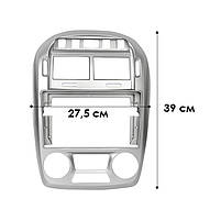 Перехідна рамка 9" Lesko для авто KIA Cerato Hatchback (LD) 2004-2006 (7008) 3 шт., фото 3