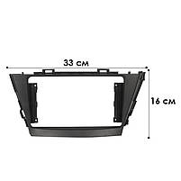 Перехідна рамка 9" Lesko для авто Toyota Prius V 2012-2017 left wheel (6902) Тойота Пріус 6 шт., фото 3