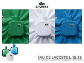 Lacoste Eau de L.12.12 Bleu туалетна вода 100 ml. (Лакоста Еау Де Л.12.12 Блю), фото 2