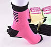 Бавовняні демісезонні шкарпетки в наборі 3 пари, яскравих кольорів, жіночі, 36-41 розмір, фото 5